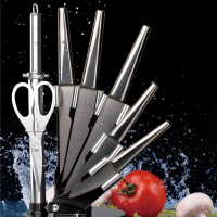 8pcs knife set with hollow handle