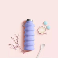Outdoor Sports Water Bottle Portable Silicone Folding Water Cup For Travel