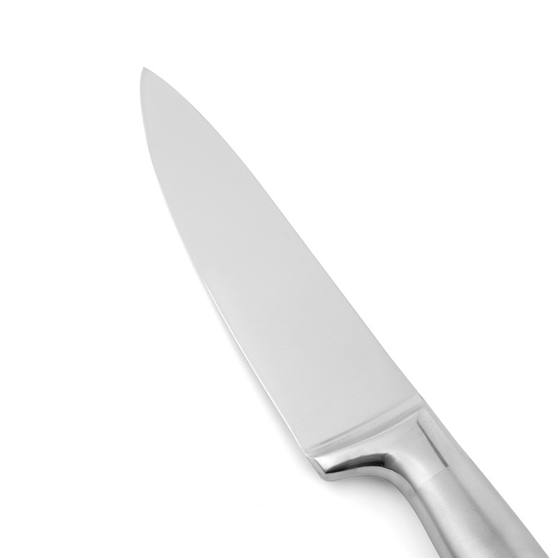 Oem accepted stainless steel kitchen knife set 5pcs knife set图3