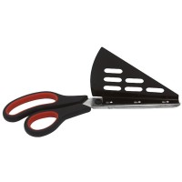 Detachable Kitchen Shears Stainless Steel Pizza Server Slicer Scissor Pizza Cutter Scissors With Ser