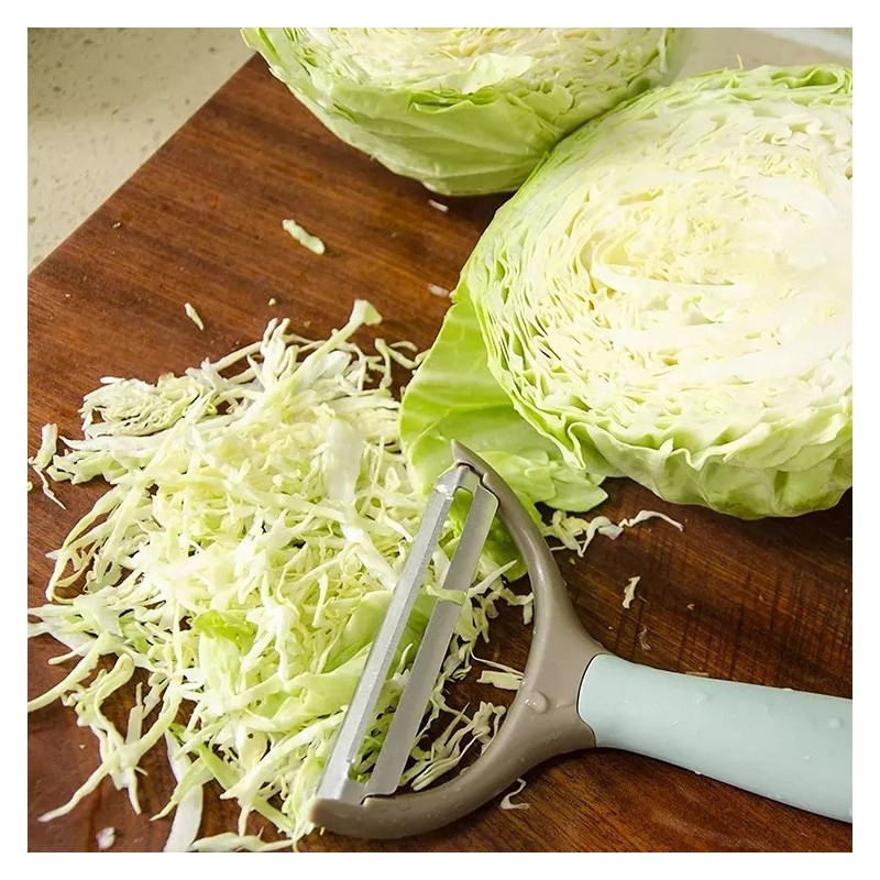 Stainless Steel Cabbage Carrot Potato Peelers Multifunctional Veggie And Fruit Peeler Set Of 3图5
