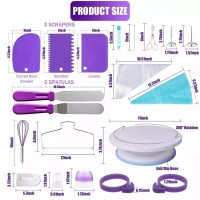 Cake Decoration Tools Baking Set 135 Pcs Of Baking Tools Diy Turntable Set Manufacturers Baking Tool