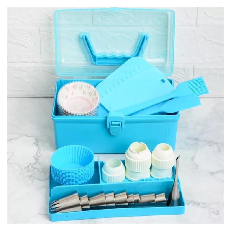 Cake Decorating Kits 161 Pcs Baking Set With Springform Cake Pans Set Rotating Turntable Cake Decora图4