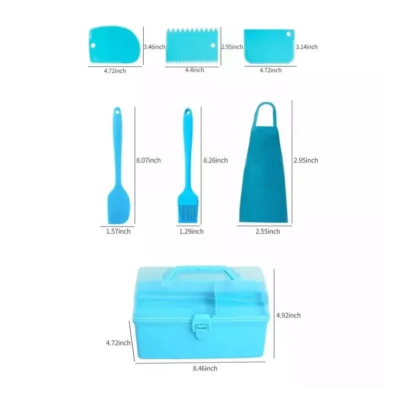 Cake Decorating Kits 161 Pcs Baking Set With Springform Cake Pans Set Rotating Turntable Cake Decora图5