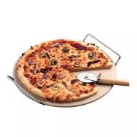 Roundness Charcoal Baking Tools Lava Pizza Oven Stone