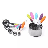 12 pcs High Quality Kitchen Tools 304 Stainless Steel Measuring Cups And Spoons