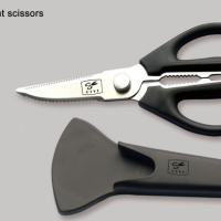 Detachable kitchen scissors
