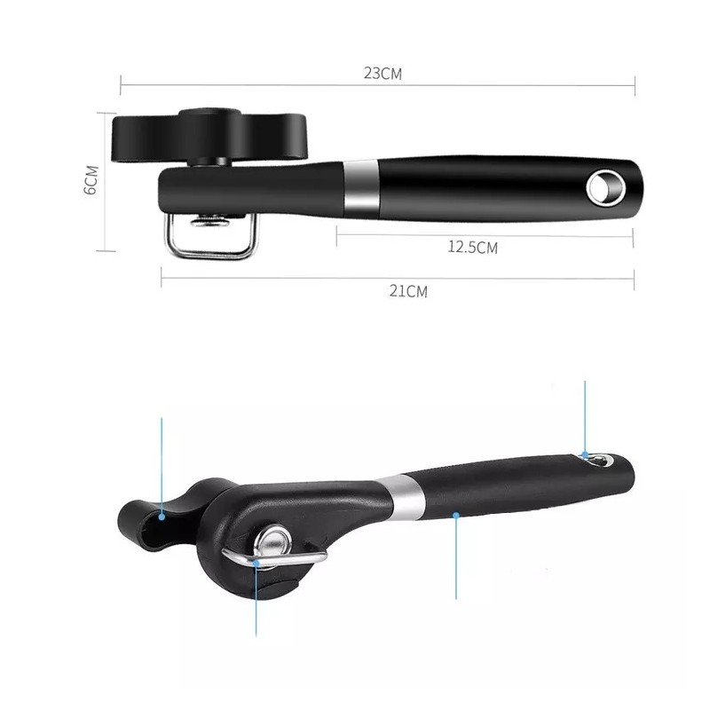 Multifunction Stainless Steel Safety Portable Tin Opening Tools Outdoor Kitchen Beer Bottle Sealed C图7