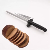 Stainless steel 8 Inch New design high quality serrated bread knife with adjustable roll