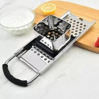Food grade stainless steel with plastic handle gnocchi, pasta, spaghetti grater spaetzle maker