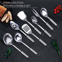 Amazon Hot Selling New Arrivals Quality Kitchen Utensils Stainless Steel Kitchen Utensil Set