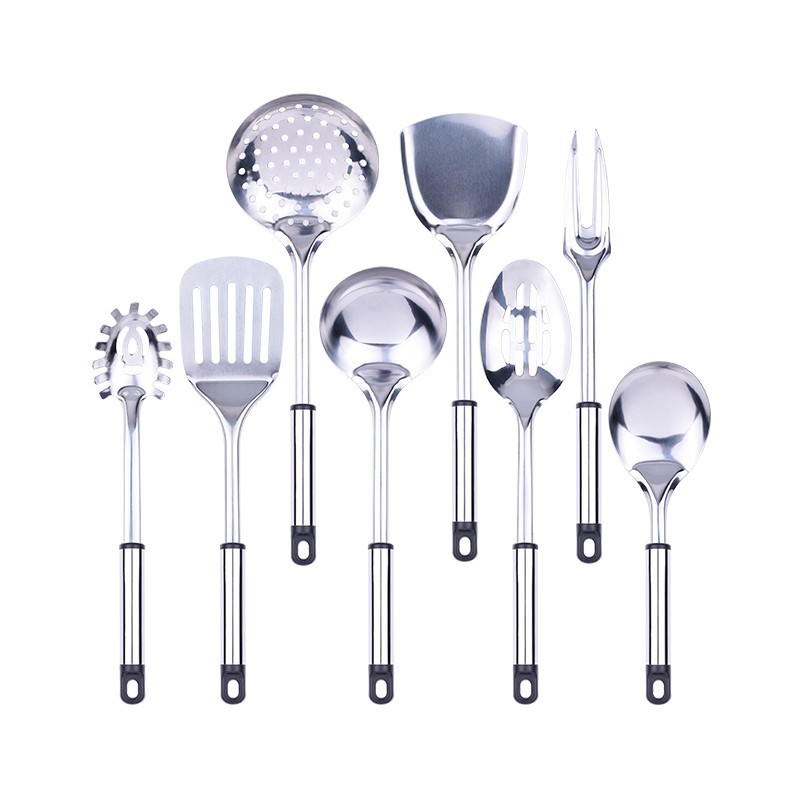 Amazon Hot Selling New Arrivals Quality Kitchen Utensils Stainless Steel Kitchen Utensil Set图2