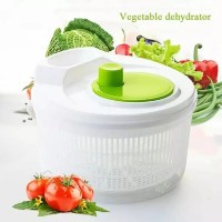 Salad Spinner Lettuce Greens Washer Dryer Drain Crisper Machine Strainer Fruit Wash Clean Storage Ba