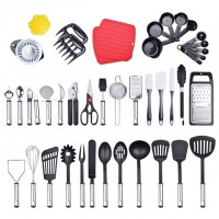 XIANGDA Amazon Hot Selling Nylon Cooking Utensils Kitchen Utensils Kitchen Gadgets Cookware Set Uten