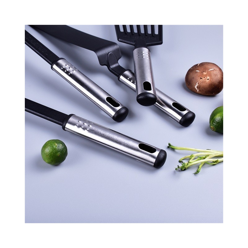 XIANGDA Amazon Hot Selling Nylon Cooking Utensils Kitchen Utensils Kitchen Gadgets Cookware Set Uten图5