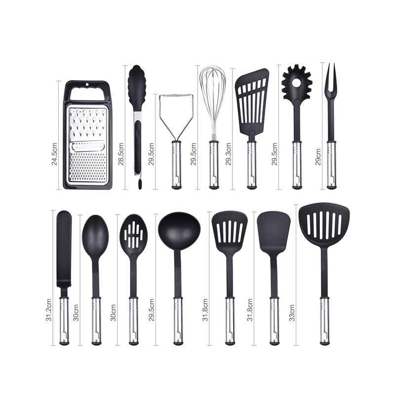XIANGDA Amazon Hot Selling Nylon Cooking Utensils Kitchen Utensils Kitchen Gadgets Cookware Set Uten图8