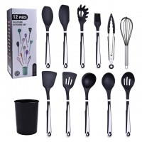IN STOCK Non-stick Cookware Silicone Kitchen Utensils Set FOOD GRADE Silicone Cooking Utensils Set