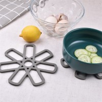 IN STOCK Food Grade Silicone Pot Holder Mat Silicone Hot Pot Holder Mat