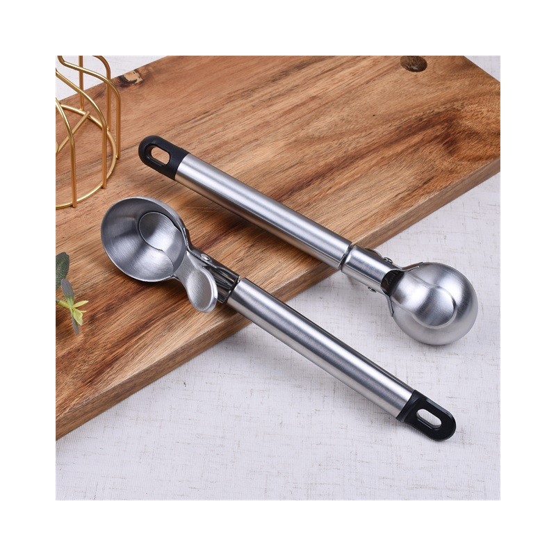 Premium Ice Cream Scoop with Trigger Ice Cream Scooper Stainless Steel图3