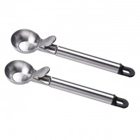 Premium Ice Cream Scoop with Trigger Ice Cream Scooper Stainless Steel