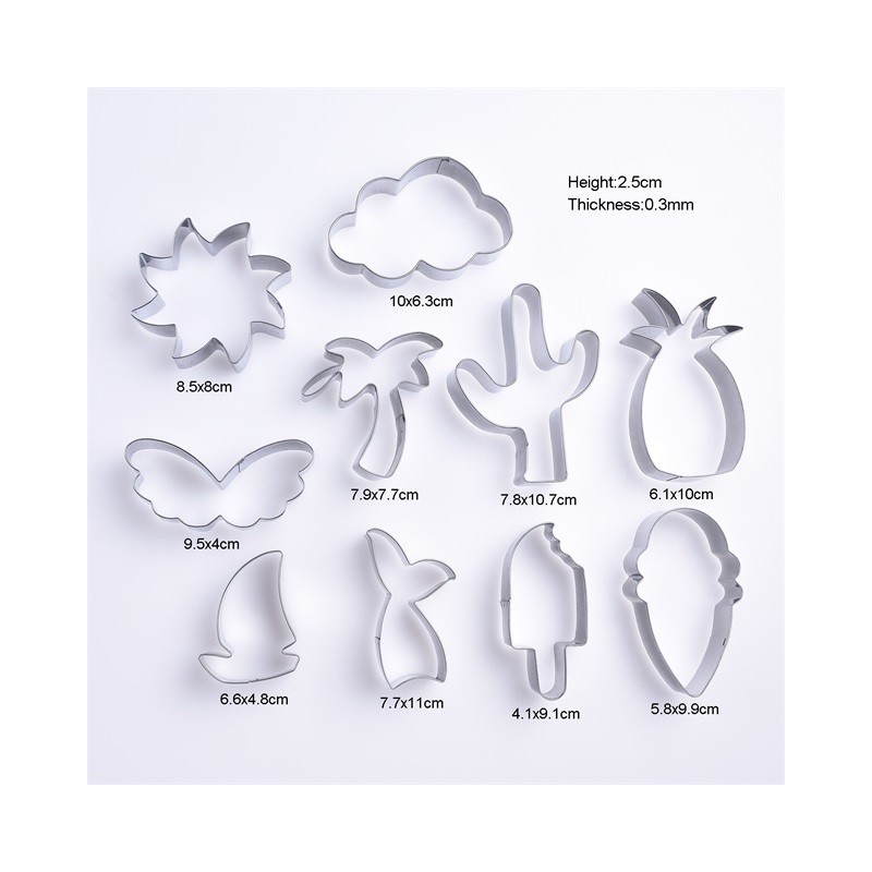 Baking Accessories Cookie Cutters Shapes Baking Set Cookie Biscuit Cutter for Kids图4