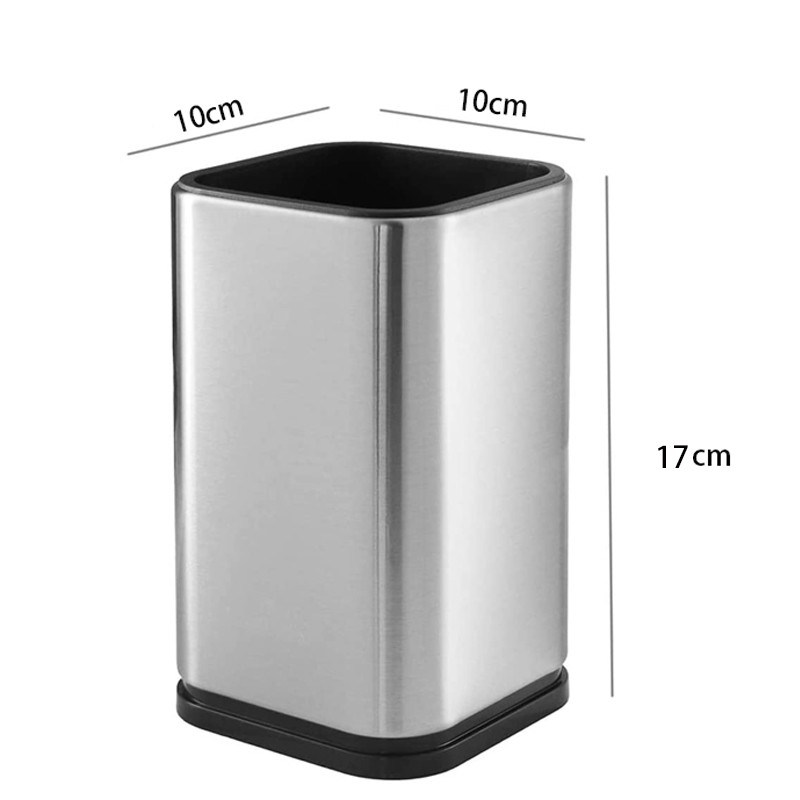 High Quality Stainless Steel Universal Kitchen Cooking Utensil Storage Holder Stand图5