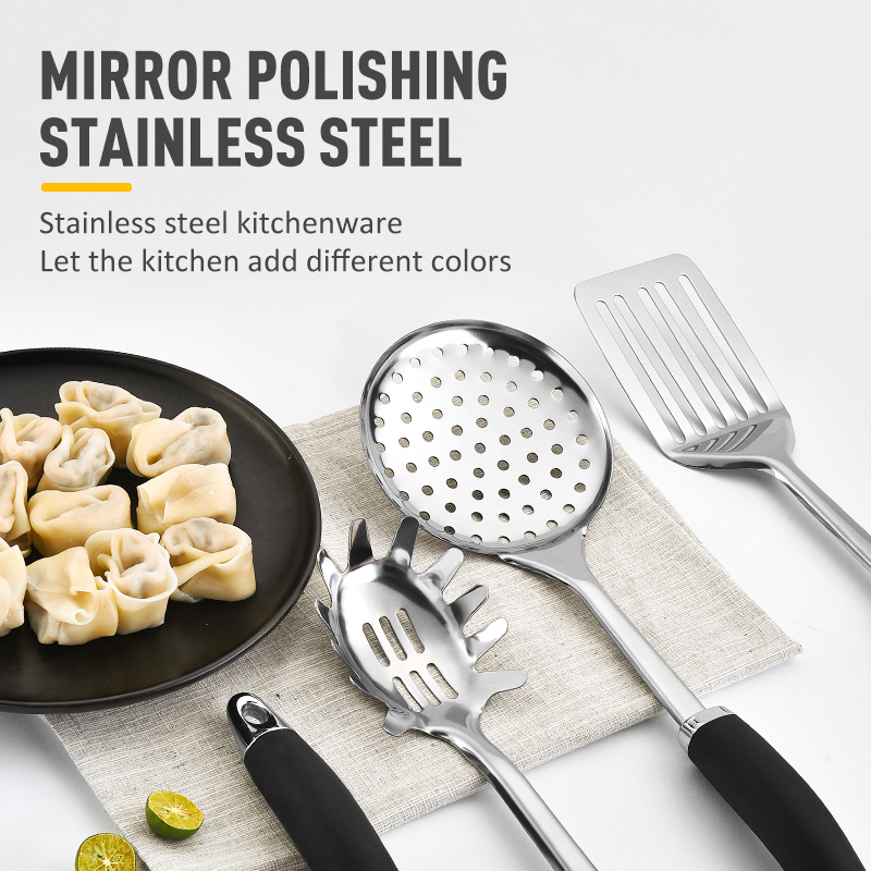 China cooking tool accessories stainless steel utensil set tools commercial kitchen utensils图4