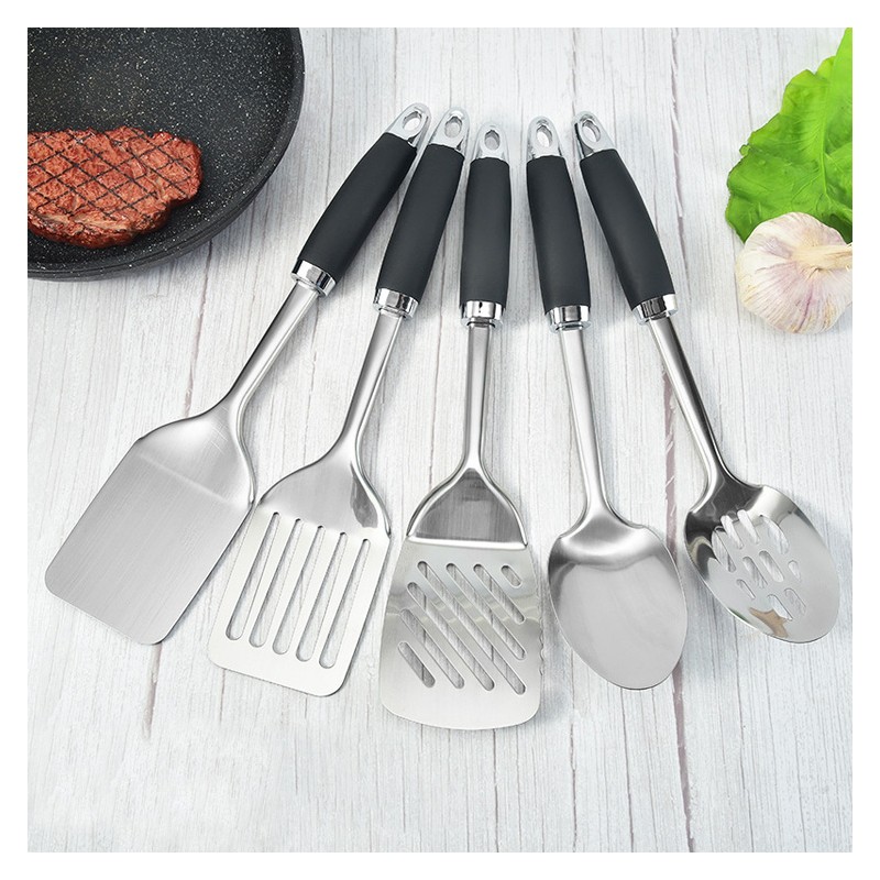 China cooking tool accessories stainless steel utensil set tools commercial kitchen utensils图3