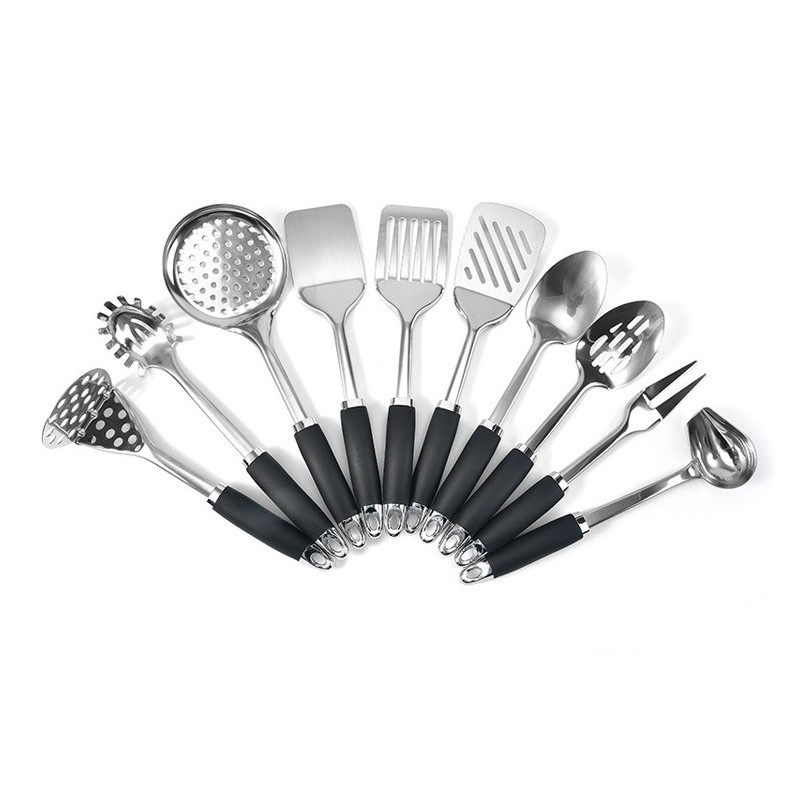China cooking tool accessories stainless steel utensil set tools commercial kitchen utensils图8