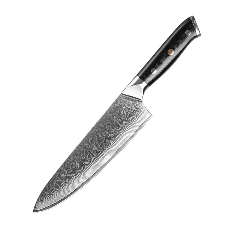 Professional Damascus Knife High Carbon Ultra Sharp VG-10 Damascus Stainless Steel 67 Layers Kitchen图8