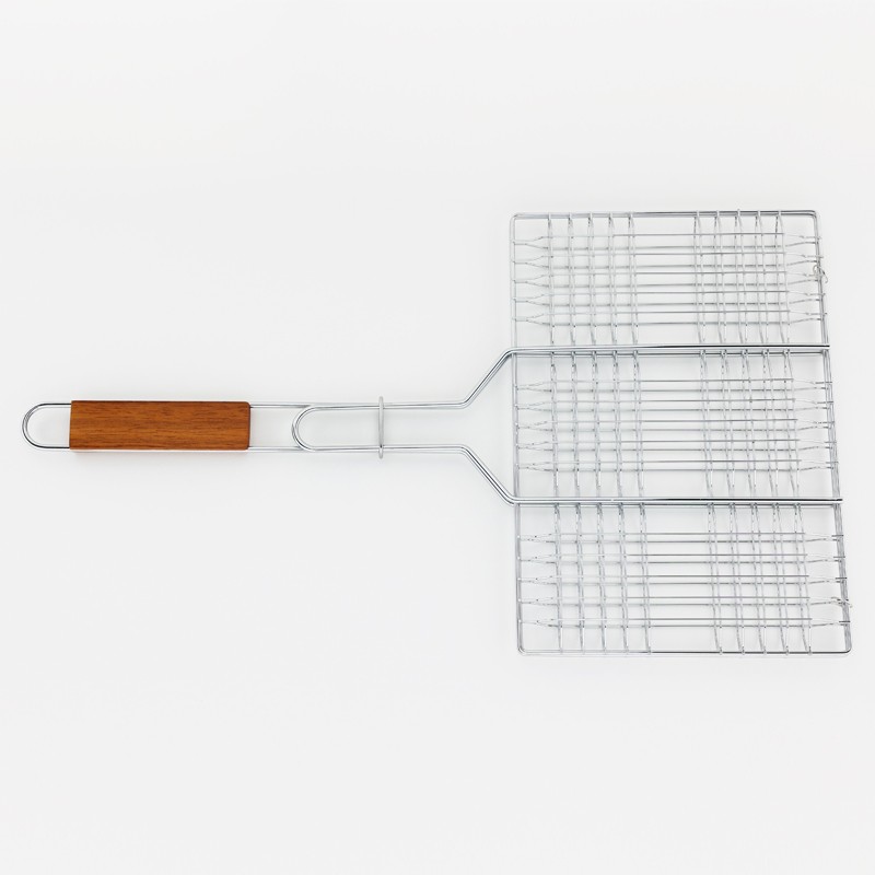 Grill Rack, Portable BBQ Grilling Basket  Outdoor Grilling Basket For Meats, Chops, Vegetable图2
