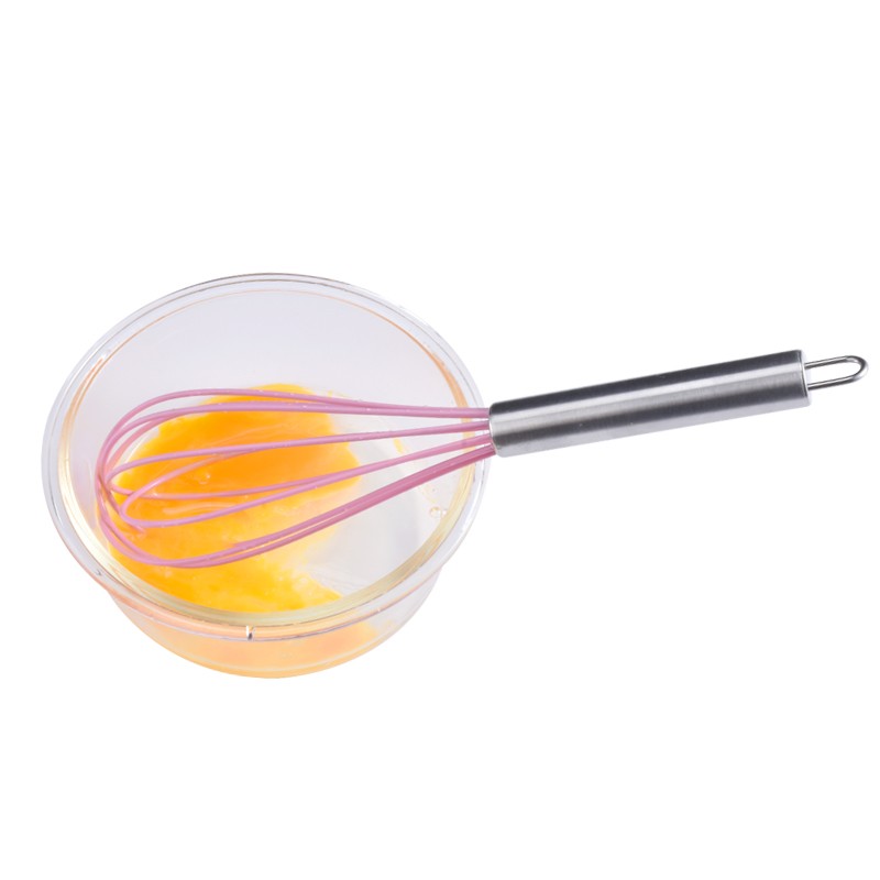 Heat Resistant Popular Pink Silicone Spatula Set 5 Piece Wholesale Durable Silicone Baking Spatulas图5