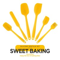 Amazon Top Seller 2021 Gadget Mini Silicone Spatula Kitchen Baking Utensil Set And Silicone Oil Brus