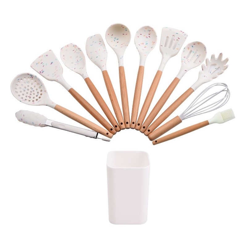 Kitchen Utensil Set Cooking Utensils with Spatula Kitchen Gadgets cocina silicone kitchen accessorie图2