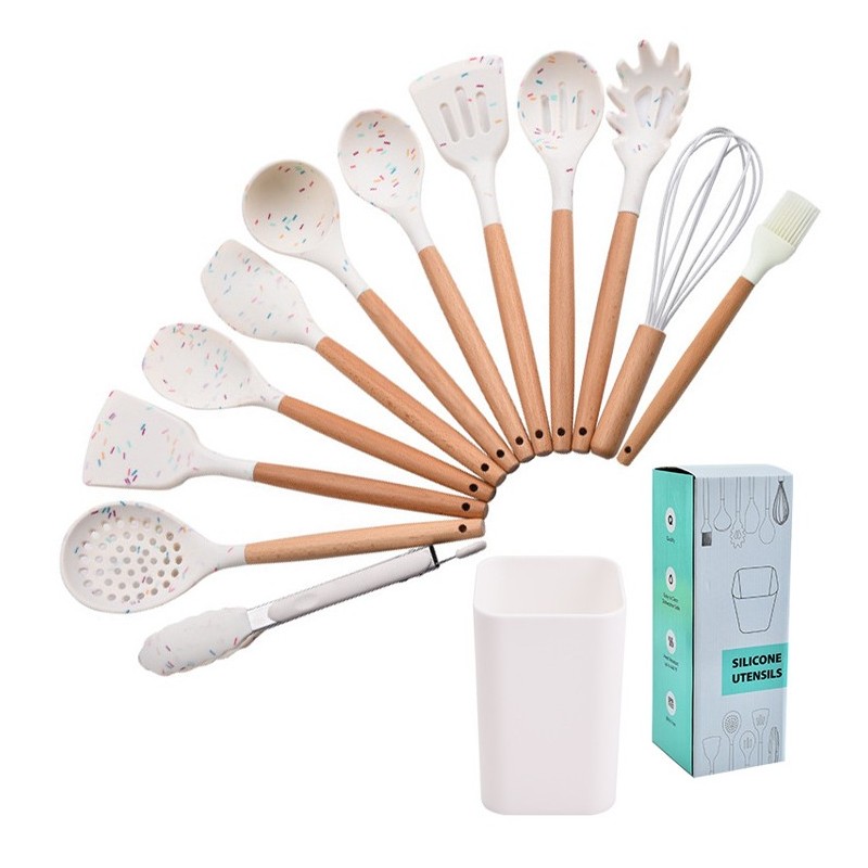 Kitchen Utensil Set Cooking Utensils with Spatula Kitchen Gadgets cocina silicone kitchen accessorie图6
