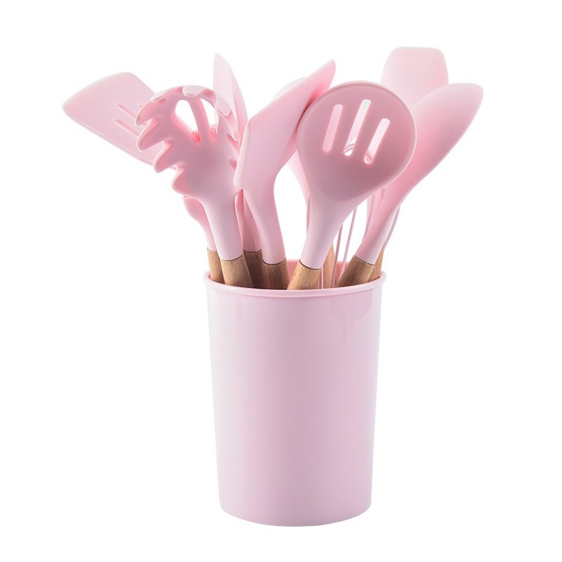 Best Seller Amazon Kitchen Accessories Cooking Tools Kitchenware Cocina Silicone Kitchen Utensils Wi图8