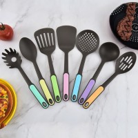 Non-stick Cookware Plastic Nylon Kitchen Utensils Heat Resistant Set 7 piece Cooking Utensils set