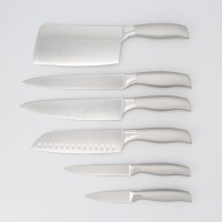 6pcs new style kitchen knife set with chopper