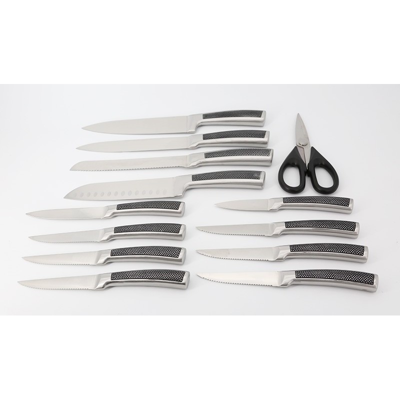 14pcs new style kitchen knife set with chopper图3