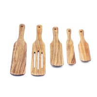 Hot Sell Wooden Spurtles Set Kitchen Tools