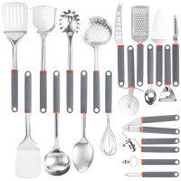 Home Kitchen 19pcs Silicone kitchen utensil Cooking Tools BPA Free kitchen Accessories cooking tools