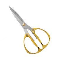 High Quality Household 8inch Zinc alloy handle kitchen stainless steel scissors