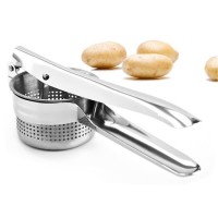 New stainless steel press potato manual potato masher kitchen fruit manual juicer lemon squeezer