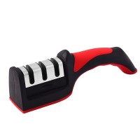 Manual Knife Sharpener 3 Stage Steel Diamond professional Knife Sharpener Kitchen Sharpening Tools