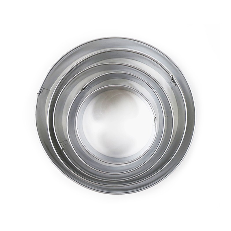 Jianhong 5Pcs Cookie Cutters Set for Baking Stainless Steel Metal Molds Cutters图2