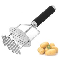 Potato Masher - Cooking Kitchen Accessories Potato Masher, Stainless Steel Masher Kitchen Tool