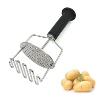 Heavy Duty Hand Smasher Kitchen Tools Stainless Steel Potato Masher
