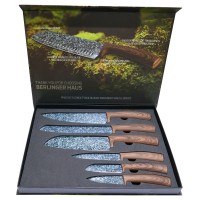 6pcs hot selling kitchen knife set with magnetic gift box