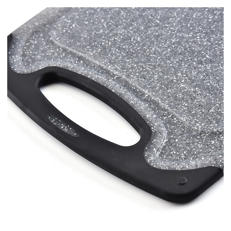 3 Pieces Set Plastic Chopping Board Sets Non-slip feet cutting board set 1 buyer图2