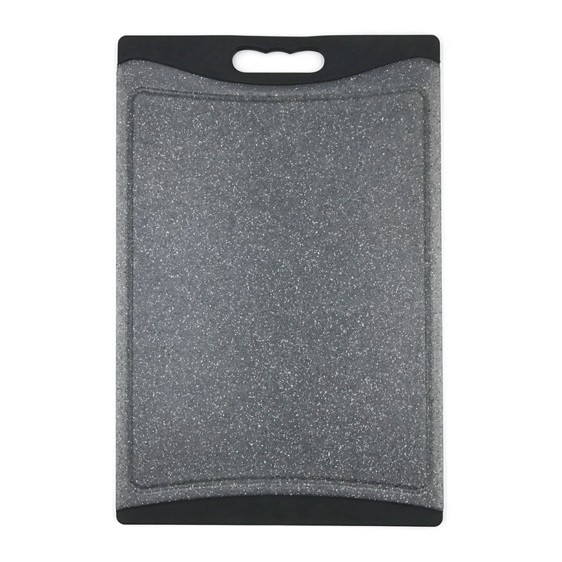 Unique Marble Appearance Design, Anti-Skid Kitchen Chopping Board Set with Juice Groove图7